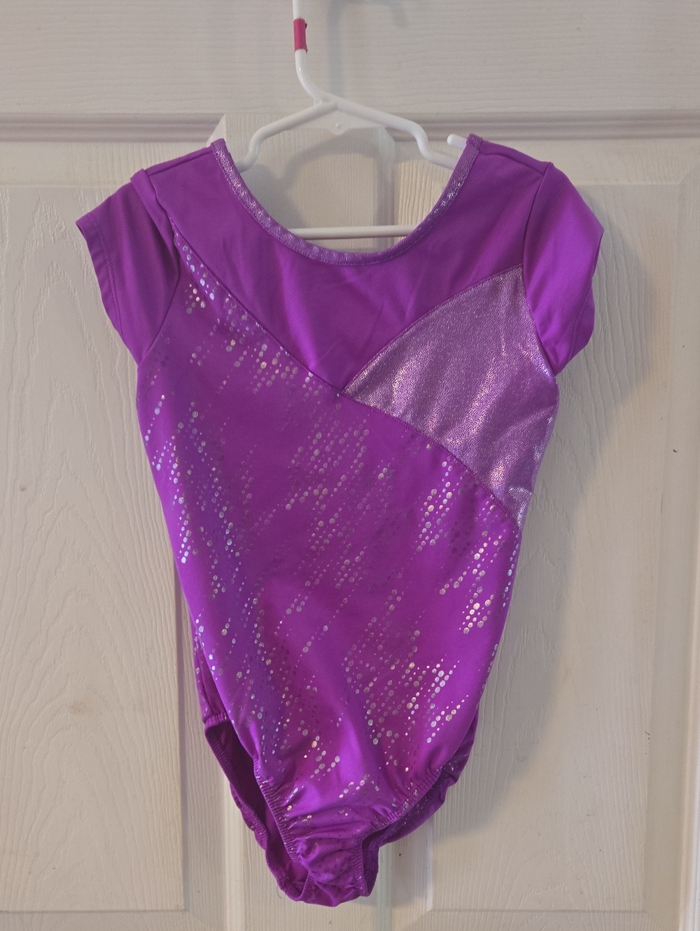 Danskin Purple Sequin Girls' Dance Leotard
